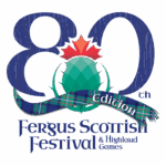 Fergus Scottish Festival and Highland Games - 80th Annual event August 8 - 10, 2025, Fergus Ontario.